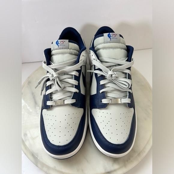 New In Box Nike NBA x Dunk EMB Low 75th Anniversary - New Jersey Nets Size 12 US - Picture 6 of 12